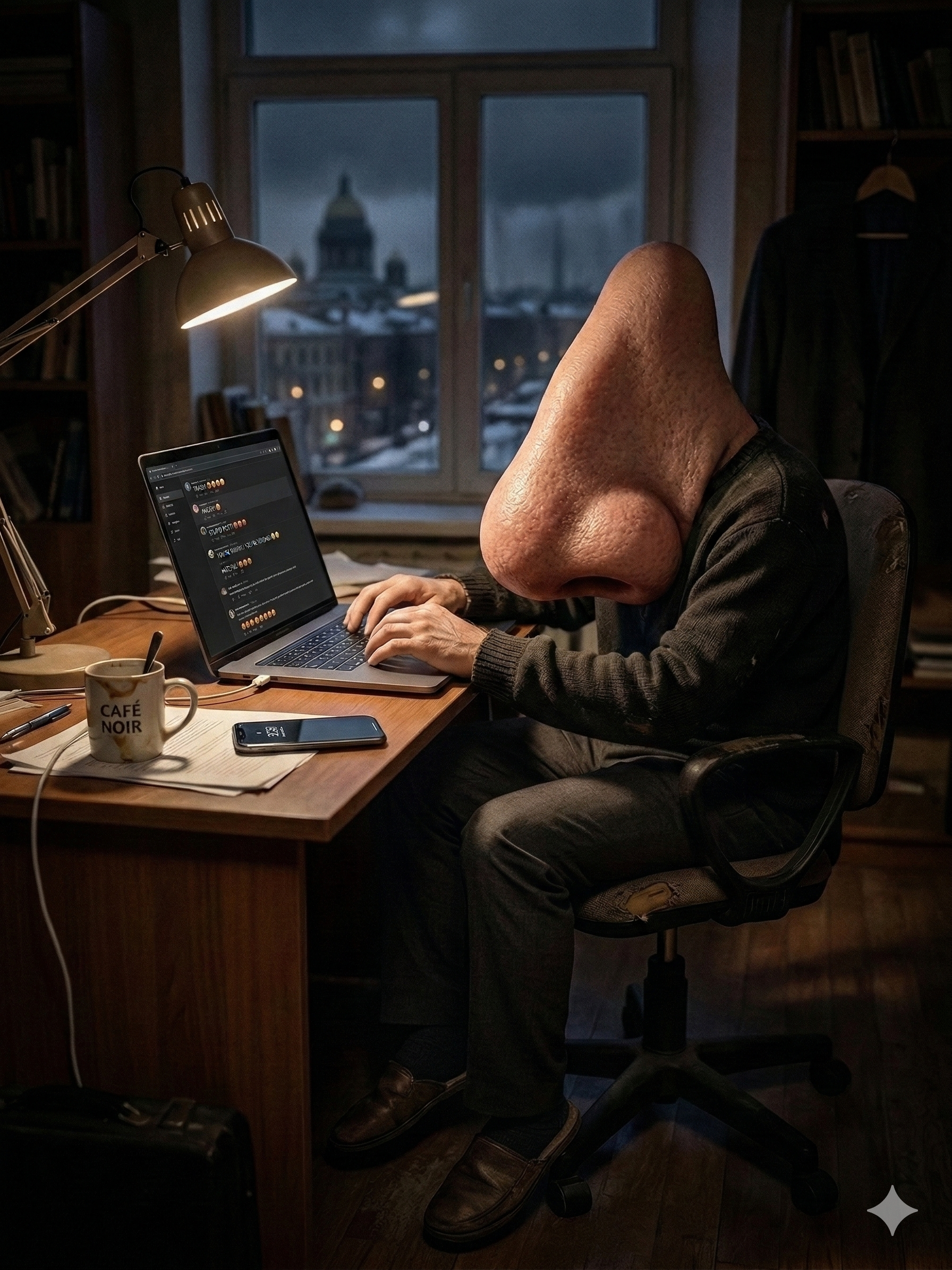 La médisance (L&rsquo;arme des « Nez sans tête »).